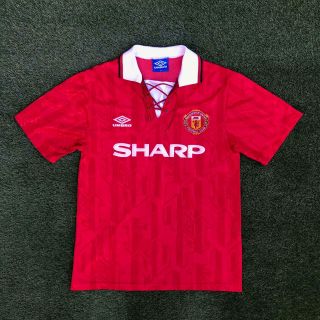 Umbro Manchester United Vintage 1992 Home Football Shirt Medium | Jersey Top |