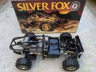 Rare Vintage Varicom Silver Fox Gold Edition 1/8 Scale 4wd Rc Buggy Car