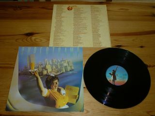 Supertramp Breakfast In America Vinyl Album Lp Record 33 Ex,  /nr - A1/b1 1979