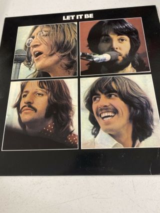 The Beatles ‎let It Be 1st Us Press 1970 Vinyl Lp Apple Records ‎b - 928