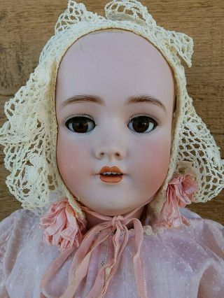 Antique German 29 " Heinrich Handwerck/simon Halbig 109 Dep 15 Bisque Head Doll