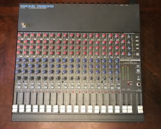 Vintage Mackie Designs Cr - 1604 16 Channel Mic/line Mixer Console Usa