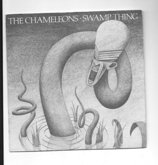 The Chameleons 7 " Record Swamp Thing Gef10 1986