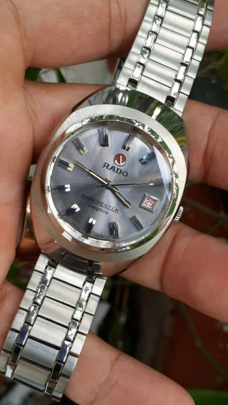 Very Rare Rado Manchester Automatic Swiss Mens Watch