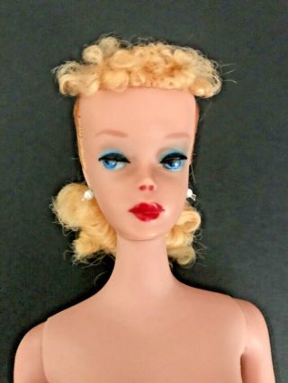 Stunning Vintage Ponytail Blonde Barbie 4 Solid Body 850