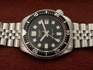 Vintage Seiko 6105 Apocalyes Mod Diver 6309 - 7290 Automatic Mens Watch 4d3548 J