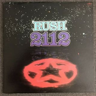Rush 2112 Vinyl Lp - 1976 Mercury Srm - 1 - 1079 (rca Club Ed.  R 133716) - Gatefold