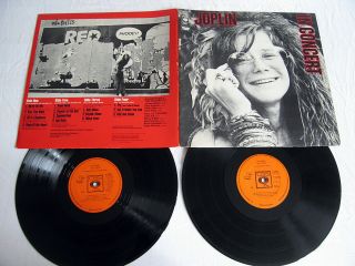 Janis Joplin - In Concert - 1972 Uk G/f Double Vinyl Lp 1st Press A1/b1/c1/d1 Ex