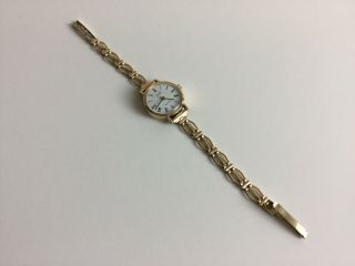 Fully Hallmarked Vintage Ladies Acctim Solid Gold Case&straps 9ct Watch 10.  8g