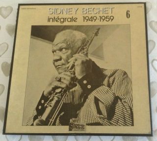 Sidney Bechet 3 X 12” Vinyl Jazz Box - Set No 6 Integrale 1949 - 1959 Cdf26 1975