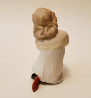 Rare Schafer Vater Germany Bisque Naughty Girl Garter Black Stockings Figurine 3