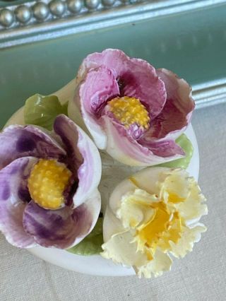 Vintage Sandford Mini Flower Vase Bouquet Fine Bone China Made In England