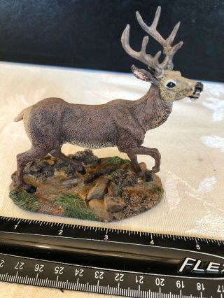 Franklin Wildlife Preservation Trust Sculpture Figurine Elk Cervus Elaphus