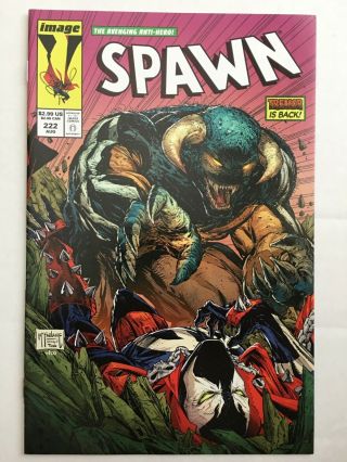 Spawn 222 Todd Mcfarlane Spider - Man Homage Variant Venom Spider - Man Nm