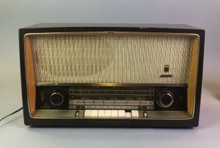 Old Vintage Rare Grundig Majestic Tube Radio 3160u