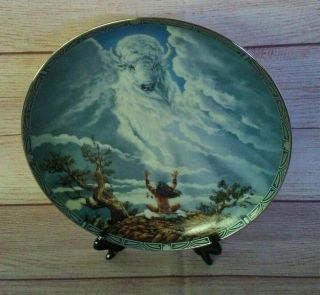 Native American Indian Decor Plate 