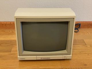 Vintage Commodore Monitor 1084s Powers On