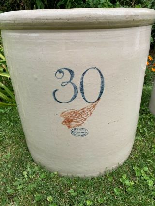 Red Wing Pottery 30 Gallon Crock
