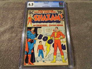1973 Dc Comics Shazam 1 - 1st Ap.  Of Captain Marvel Since Golden Age - Cgc 6.  5