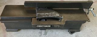 Vintage Craftsman Cast Iron 4” Jointer/planer Mod: 113.  21861,  Code65.  Great Shape
