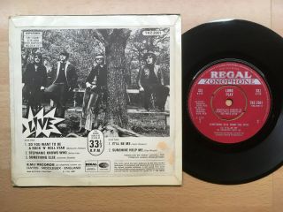 Something Else from The Move 1968 EP Regal Zonophone TRZ 2001 live 5 - track EX - 2