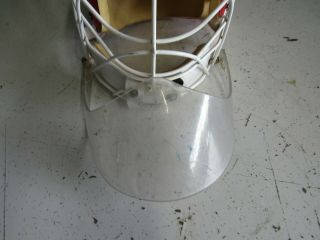 Vintage Cooper SK 2000 L Hockey Goalie Helmet With HM30 Cage Mask Red Good Shape 3