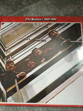 The Beatles - Red Album.  1962 - 1966.  2lp.  Double Vinyl.  Deagostini