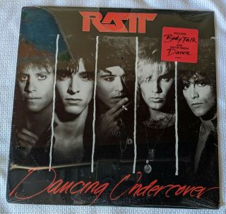Ratt " Dancing Undercover " 1986 Lp Atlantic Vinyl