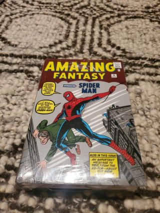 Spider - Man By Stan Lee & Steve Ditko Omnibus Volume 1 Marvel Hardcover