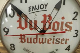 Vintage Lighted DUBOIS Beer CLOCK Pam Clock Company 2