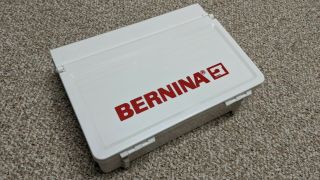 Vintage Bernina Accessory Storage Box Carry Case W/ Adjustable Dividers