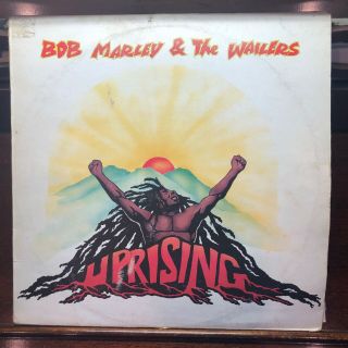 Bob Marley & The Wailers Uprising,  Vinyl,  Textured Sleeve Tuff Gong 1980 Uk Vg,