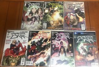 Justice League Dark Comic Books 1 - 7 All 1st Prints 2011 Dc 52 Key Movie Nm,