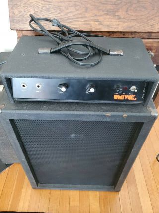 Univox Ub250 Vintage Piggyback Bass Amp