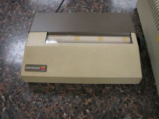 Vintage Apple II Plus Computer A2S1048 with Silentype printer A2M0032 - 3