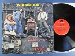 The Who Who Are You Polydor 78 A3b3 Uk Orig Lp Ex - /vg,  Top Audio Whod5004