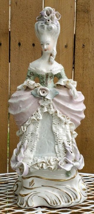 Vintage (cordey) Ceramic Figurine Victorian Lady