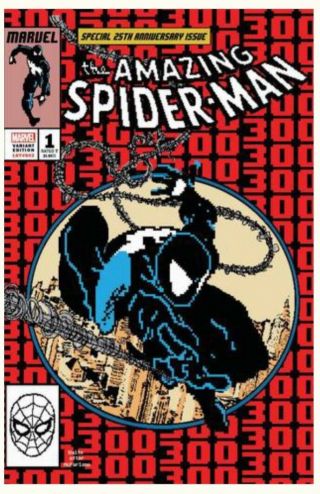 Spider - Man 1 Marvel Matthew Waite 300 Homage Variant Venom | In Hand