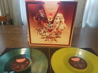 Waxwork Logans Run Soundtrack Colored Lp Record Vinyl Green Yellow 2017 Ww35