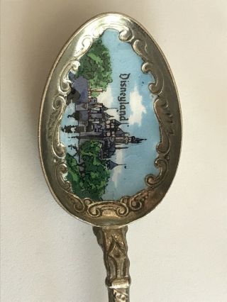 Old Vintage Klepa Arts Germany Souvenir Spoon California Disneyland Magic Castle