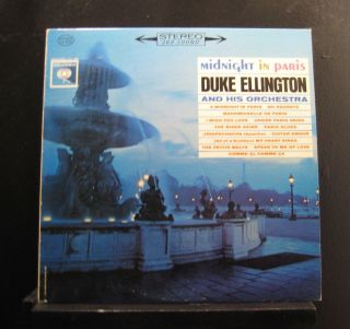 Duke Ellington And His Orchestra - Midnight In Paris Lp Vg,  Cs 8707 360 Record