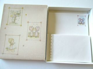 Vintage Betsey Clark Stationery Box W Envelopes Hallmark Italy