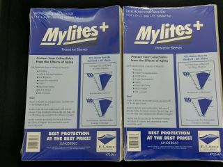 200 - Mylites,  Standard 1.  4 - Mil Mylar Comic Book Bags By E.  Gerber - 725m,