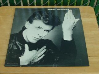 David Bowie Heroes 1977 Rca Victor Record Lp (ayl 1 - 3857) - Near