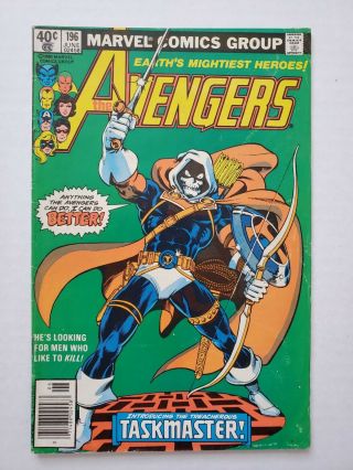The Avengers 196 First Appearance Of Taskmaster Marvel Comics
