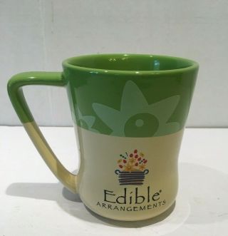 Collectible Edible Arrangements Large Green Coffee/tea Mug Cup