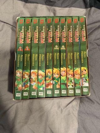 The Legend Of Zelda Manga Box Set - Viz Media,  Volumes 1 - 10