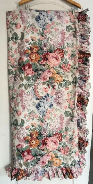 Ralph Lauren Allison Floral Ruffled Comforter Duvet Cover - Full/queen