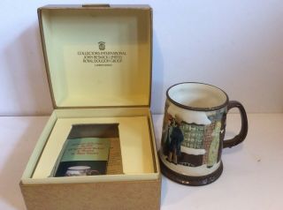 Vintage Beswick Royal Doulton Limited Edition Dickens Christmas Carol Tankard