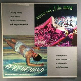 Harry Revel Moon/peace Of Mind 1955 Lp Ultrasonic Theremin Space Exotica
